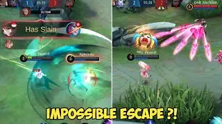 Kabur Terhoki Hapezet! 1 HP di Hit Ga Mati? | Kagura Mobile Legends