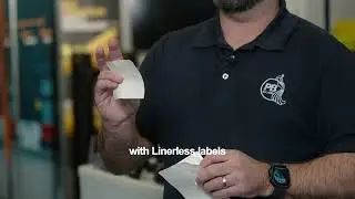 Peacock Bros. NZ Product Introduction -  Linerless labels