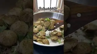 Podi Mini idly🍛🤩#miniidly #shortvideo #food #nonvegworld #cooking #recipe #easyrecipe #kidscooking