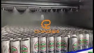 The pasteurization tunnel