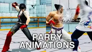 Tekken Tag Tournament 2 - Parry Animations (With Commands)