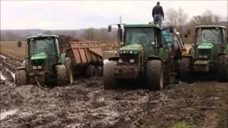 Один день из уборки в ЗАО Озёры 2013 год