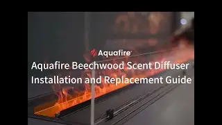Diffuseur de parfum bois de h&ecirc;tre pour chemin&eacute;es &agrave; vapeur d&rsquo;eau &ndash; Installation | Aquafire de AFIRE