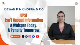 Understanding UPSI: Why Sharing Information Can Be as Risky as Trading #upsi #insidertrading
