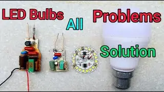 Led Bulb Blinking Problem Solutions | Repair LED Bulb At Home @TechnoTopics
