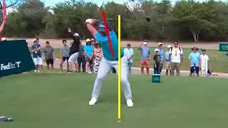 Aldrich Potgieter Driver Swing in Super Slow-Mo and Slow-Mo.  