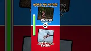What Would You Rather? #wouldyourather #short