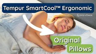 Discover the Tempur SmartCool&trade; Ergonomic Original Pillows