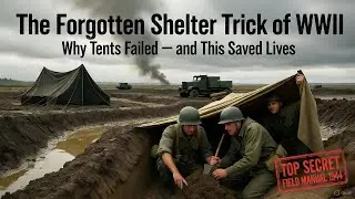 Forget Tents This World War II Shelter Trick Outlasted Storms