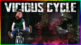 Let's go biking in the woods with monsters like an idiot! - IGT100 plays - VICIOUS CYCLE