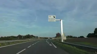 Driving On The D788, D767 & N12 E50 From 22300 Lannion To 22970 Ploumagoar, Brittany, France