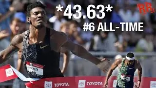 FRED KERLY UPSETS MICHEAL NORMAN *43.64 #6 ALL-TIME* | RUNNING REPORT