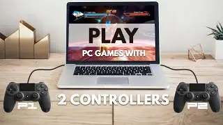 How to play Multiplayer Games with 2 Controllers