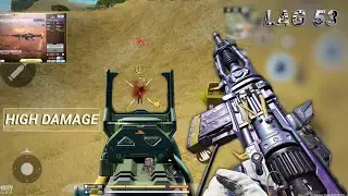 NO RECOIL in LONG RANGE + HIGH DAMAGE | BEST LAG 53 GUNSMITH CODM BR | CODM BR GAMEPLAY