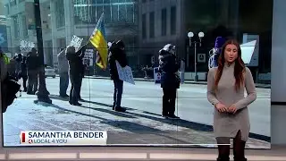 Ohio Statehouse site of Venezuela protest
