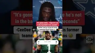 CeeDee Lamb Speaks on Facing Micah Parsons & Packers 👀#NFL #shorts