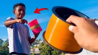 Richard Deu Sua Linha Pro Allanzito. Ganhou 1Mil Jds de Nylon, Muito Humilde !