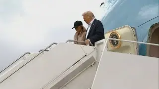 Trump tours Texas flood devastation as recovery efforts continue