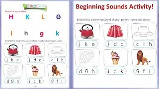 Alphabet Matching & Phonics Sounds | Nursery Activity | Zara Publications | Early Literacy Fun