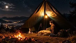 I Was Camping Alone... Until a Mountain Dog Found Me | Camping in India