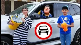 Jason's New Job! Fun Car Wash 🚗Children's Professions! Educational Videos for Children
