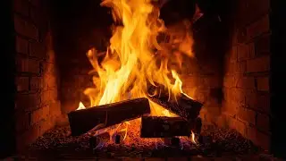 Warm Fireplace Stream 🔥 Calm Fire Background #fireplace #fire #soundsfire