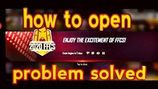 how to open ffc event |ffc event details