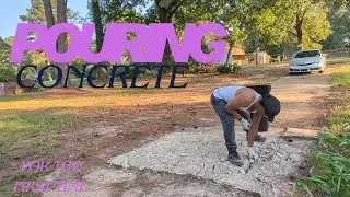 My First Time Pouring a Driveway Slab: A DIY Concrete Adventure