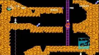 Minna de Spelunker HD Stage 1 Area 1 Classic Mode