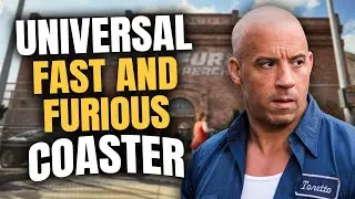 UNIVERSAL STUDIOS CONFIRMS NEW FAST & FURIOUS ROLLER COASTER!