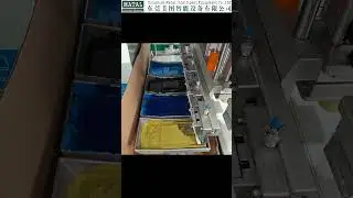 Automatic 5-color servo pad printing machine with a hot stamping function. #machine #manufacturer
