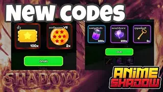 Roblox Anime Shadow Ep.7 อัปเดตย่อย โค้ดใหม่!! #roblox #animeshadow #code