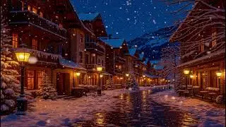 relax snow town