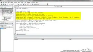 VBA: Performing String Searches