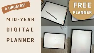 Mid Year Planner Tour + 4 Exciting Updates | FREE Planner