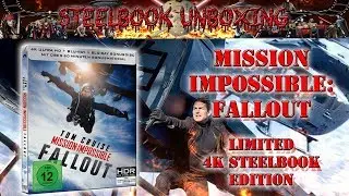 Unboxing - Mission Impossible: Fallout - 4K Steelbook