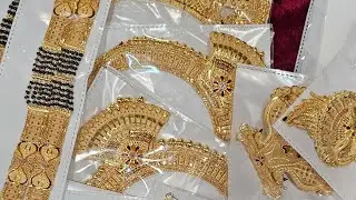 Fresh Gram Gold Jewellery Collection 💛 | Light Weight Jewellery LIVE | Free Gift 🎁 ke sath |