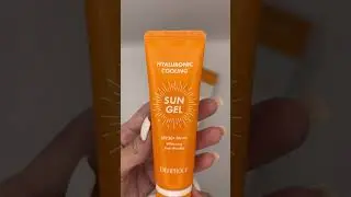 Освежающий солнцезащитный гель Deoproce Hyaluronic Cooling Sun Gel SPF50+ PA+++ #skincare #korea
