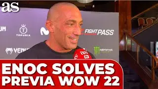 ENOC SOLVES listo para enfrentarse a DARWIN RODRÍGUEZ en el WOW 22