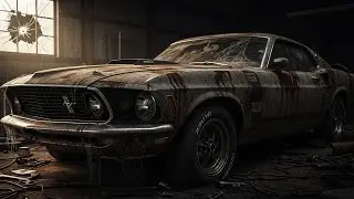ASMR Car Restoration Full Rebuild | 1969 Ford Mustang Boss 429 From Abandoned to Brand New