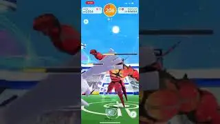 Pok&eacute;mon Go Buzzwole Ultra Beast raid (Level 5)
