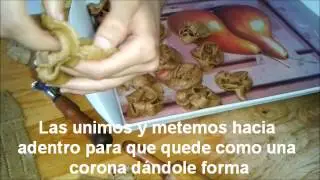 Receta chebakiya - C&oacute;mo enrollar y darle forma a la chebakiya