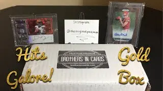 Brothers In Cards Pack Plus Program January Gold Box - Hits Galore!