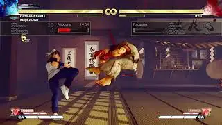 STREET FIGHTER V ChunLi combo 99hits