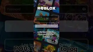 POV: You try to get into your friends account #roblox #fyb #viral #shorts