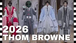 ✔️ THOM BROWNE (Том Браун) коллекция весна-лето 2026 в Париже на Неделе моды