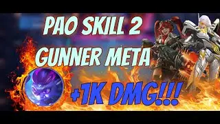 GUNNER SYNERGY WITH PAO SKILL 2 META | MAGIC CHESS NEW SEASON META