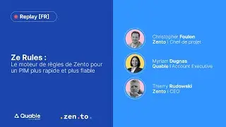[WEBINAR] Acc&eacute;l&eacute;rez votre PIM avec Ze Rules, le moteur de r&egrave;gles Zento
