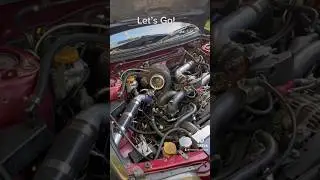 Compound Turbo Subaru // Throwback #shorts