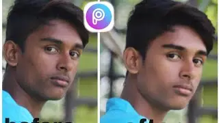 clean face + hide pimpls + make smart face // picsart editing tutorial// #harahuleditz